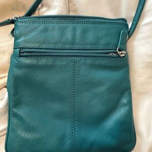 Elegant Teal Crossbody Bag